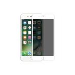 CONSTRAIN Iphone 7 Plus Tam Kapatan İle Uyumlu Gizlilik Filtreli Beyaz Cam Ekran Koruyucu
