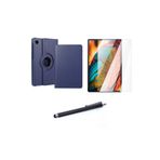 CONSTRAIN - Lenovo ile uyumlu Tab M10 Tb-328fu 3. Jenerasyon Standlı Katlanır Pu Deri Kılıf Ekran Koruyucu Kalem 3'lü Set