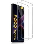 CONSTRAIN - POCO ile uyumlu Xiaomi X7 Pro Ekran Koruyucu 9H Temperli Cam Şeffaf Passifik Koruma Camı