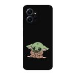 CONSTRAIN Redmi Note 12 4g ile uyumlu Siyah Baby Yoda Telefon Kılıfı