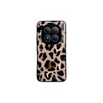 CONSTRAIN - Redmi Note 15 Pro 4G ile uyumlu Xiaomi Kılıf Boyalı Tablo Desenli Fiyonk Ve Leopar Tasarımlı 3D Ayna Görünümlü Korumalı Kapak - Çok Renkli