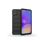 CONSTRAIN - Samsung Galaxy A05 ile uyumlu Kılıf Kamera Korumalı Parmak İzi Bırakmayan İçi Kadife Yumuşak Sıvı Silikon Kapak - Siyah
