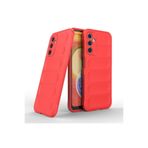 CONSTRAIN - Samsung Galaxy A14 ile uyumlu Kılıf Kamera Korumalı Parmak İzi Bırakmayan İçi Kadife Yumuşak Sıvı Silikon Kapak - Kırmızı