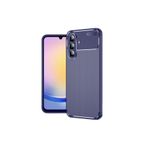 CONSTRAIN - Samsung Galaxy A17 ile uyumlu 5g Kılıf Kamera Korumalı Karbon Desen Görünümlü Uzun Ömürlü Renk Atmaz Mat - lacivert