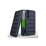 CONSTRAIN - Samsung Galaxy A34 ile uyumlu Kılıf Kamera Korumalı Parmak İzi Bırakmayan İçi Kadife Yumuşak Sıvı Silikon Kapak - Lacivert