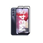 CONSTRAIN Samsung Galaxy M34 5G İle Uyumlu Tam Kapatan Tamperli Cam Ekran Koruyucu Kırılmaz Cam