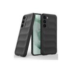 CONSTRAIN - Samsung Galaxy S24 ile uyumlu Kılıf Kamera Korumalı Parmak İzi Bırakmayan İçi Kadife Yumuşak Sıvı Silikon Kapak - Siyah