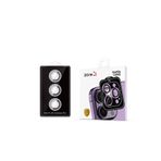 CONSTRAIN Samsung Galaxy S24 Plus İle Uyumlu Diamond Kamera Lens Koruyucu Cam Filmi, Mor