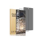 CONSTRAIN - Samsung Galaxy S24 Ultra ile Uyumlu Ekran Koruyucu Cam Nano Esnek Premium Privacy Glass Tam Kaplar