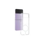 CONSTRAIN - Samsung Galaxy Z Flip 4 ile uyumlu Kılıf MagSafe ile uyumlu Özellikli Slim Fit Şeffaf London Kapak - Şeffaf