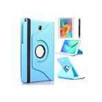 CONSTRAIN - Samsung ile Uyumlu Galaxy Tab A T580 10.1 Standlı Kapaklı Dönebilen Tablet Kılıfı Mavi