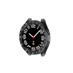 CONSTRAIN - Samsung ile uyumlu Galaxy Watch 6 Classic 43mm Sert PC Kasa ve Ekran Koruyucu Sport Watch 29 - Beyaz
