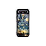 CONSTRAIN - Tecno Spark Slim 5G ile uyumlu Kılıf Boyalı Tablo Desenli Fiyonk Ve Leopar Tasarımlı 3D Ayna Görünümlü Korumalı Kapak - Gümüş