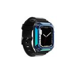 CONSTRAIN Watch 7 41mm İle Uyumlu KRD, 88 Sert PC Kasa Koruyuculu İle Uyumlu Zore Kordon, Mavi