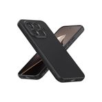 CONSTRAIN - Xiaomi 15T Pro ile uyumlu Mi Kılıf Kamera Korumalı Yumuşak Renkli Silikon Kapak Silinebilir Mat Hisli - Siyah