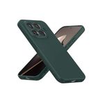 CONSTRAIN - Xiaomi 15T Pro ile uyumlu Mi Kılıf Kamera Korumalı Yumuşak Renkli Silikon Kapak Silinebilir Mat Hisli - Yeşil
