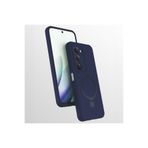 CONSTRAIN - Xiaomi ile uyumlu Redmi 15 Kılıf MagSafe ile uyumlu Halkalı Extra Standlı Içi Kadife Yumuşak Renkli Silikon Kapak - lacivert
