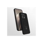 CONSTRAIN - Xiaomi ile uyumlu Redmi 15T Kılıf MagSafe ile uyumlu Halkalı Extra Standlı Içi Kadife Yumuşak Renkli Silikon Kapak - siyah