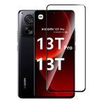 CONSTRAIN - Xiaomi Mi 13T Ve Mi 13T Pro ile Uyumlu Ekran Koruyucu Cam Kırılmaz Tam Kaplar 5d Ekran Camı Parlak