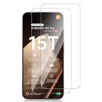 CONSTRAIN - Xiaomi Mi 15T - Mi 15T Pro ile Uyumlu Ekran Koruyucu Kırılmaz Cam 9H Temperli Ekran Camı Şeffaf Passifik