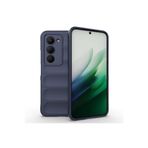 CONSTRAIN - Xiaomi Redmi 15 5G ile uyumlu Kılıf Kamera Korumalı Kabartmalı Yumuşak Renkli Silikon Kapak Mat Hisli içi Kadife - Lacivert