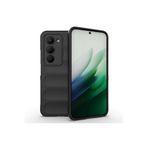 CONSTRAIN - Xiaomi Redmi 15 5G ile uyumlu Kılıf Kamera Korumalı Kabartmalı Yumuşak Renkli Silikon Kapak Mat Hisli içi Kadife - Siyah