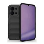 CONSTRAIN - Xiaomi Redmi 15C 4G ile uyumlu Kılıf Kamera Korumalı Kabartmalı Yumuşak Renkli Silikon Kapak Mat Hisli içi Kadife - Siyah