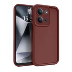 CONSTRAIN - Xiaomi Redmi 15C 4G ile uyumlu Kılıf Yumuşak Renkli Lansman Silikon Kamera Korumalı Çıkıntılı Kalın Kenarlı Coffe - Bordo