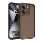 CONSTRAIN - Xiaomi Redmi 15C 4G ile uyumlu Kılıf Yumuşak Renkli Lansman Silikon Kamera Korumalı Çıkıntılı Kalın Kenarlı Coffe - Kahverengi