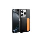 CONSTRAIN - Xiaomi Redmi 15C 5G ile uyumlu Kılıf Kamera Korumalı Kartlıklı Cüzdanlı Renkli Tuşlu Deri Tasarımlı Silikon Kapak - Siyah