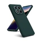 CONSTRAIN - Xiaomi Redmi Note 15 Pro ile uyumlu 4G Kamera Korumalı Mat Renkli Esnek Yumuşak Silikon Kılıf - Haki