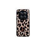 CONSTRAIN - Xiaomi Redmi Note 15 Pro Plus ile uyumlu Kılıf Boyalı Tablo Desenli Fiyonk Ve Leopar Tasarımlı 3D Ayna Görünümlü Korumalı Kapak - Çok Renkli