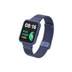 CONSTRAIN Xiaomi Redmi Watch 2 Lite İle Uyumlu KRD, 66 Metal Zore Kordon, Lacivert