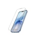 CONSTRAIN - (ZERO TAM) iPhone 17 ile Uyumlu SİYAH ÇERÇEVESİZ Tam Kaplayan EKRANI KÜÇÜLTMEZ Ekran Koruyucu