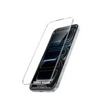 CONSTRAIN - (ZERO TAM) iPhone 17 Pro Max ile Uyumlu SİYAH ÇERÇEVESİZ Tam Kaplayan EKRANI KÜÇÜLTMEZ Ekran Koruyucu
