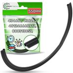 Conta bulaşık makinesi boyutu 550 mm x 8 mm x 20 mm kauçuk kapı contası bulaşık makinesi orijinal kodu 481246668912 Whirlpool C00313059 için Indesit Ariston için - 5 yıl garanti - ONIX TECH