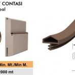 Contacall Ahşap Kapı Kasa Fitili Amerikan Ahşap Kapı Kasa Contası 25 Metre Krem