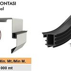 Contacall Çelik Kapı Ftitli Çelik Kapı Contası Siyah Renk 6 Metre Uzunluk