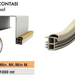 Contacall Çelik Kapı Kasa Fitili Contası Çelik Kapı Contası 6 Metre Beyaz