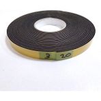 Contacall Kapı Pencere Bandı / Yapışkan Kapı Pencere Süngeri Eva 3 Mm X 20 Mm Siyah 10 M