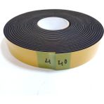 Contacall Kapı Pencere Bandı Yapışkan Sünger 4 Milim Kalınlık 40 Milim Genişlik 10 Metre Uzunluk / Eva-4*40