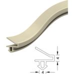 Contacall Orjinal Pvc Eski Kapı Pencere Fitili Contası 25 Metre Siyah