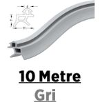 Contacall Pen Markalarının Kapı Pencere Contası Pvc Fitili 10 Metre Gri Tüm Standart Pvc Pimapen, Fıratpen, Egepen, Winsa Gibi Markalara Uygun