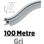 Contacall Pen Markalarının Kapı Pencere Contası Pvc Fitili 100 Metre Gri Tüm Standart Pvc Pimapen, Fıratpen, Egepen, Winsa Gibi Markalara Uygun