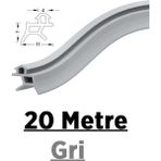 Contacall Pen Markalarının Kapı Pencere Contası Pvc Fitili 20 Metre Gri Tüm Standart Pvc Pimapen, Fıratpen, Egepen, Winsa Gibi Markalara Uygun