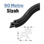 Contacall Pen Markalarının Kapı Pencere Contası Pvc Fitili 90 Metre Siyah Tüm Standart Pvc Pimapen, Fıratpen, Egepen, Winsa Gibi Markalara Uygun