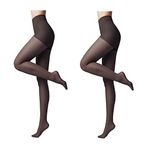 Conte elegant Modelleme yapan kadın külotlu çorap, 2'li paket, kan dolaşımını uyarır, ince külotlu çorap, kadın külotlu çorap, Active 40, Siyah, M