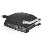 Conti CG-320 Bestost Tost Makinesi, 2000W Güç, Çıkarılabilir Döküm Plaka, 6 Dilim Kapasite, 180° Açılabilir Izgara, Ayarlanabilir Termostat, Yağ Toplama Haznesi