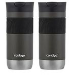 Contigo Byron Pro Snapseal 470 ml Antrasit 2'li Paket Termos Bardak