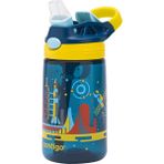 Contigo Gizmo Flip Çocuk Suluk 420 ml Tritan Malzeme Mavi BPA’sız Hafif ve Dayanıklı Tasarım